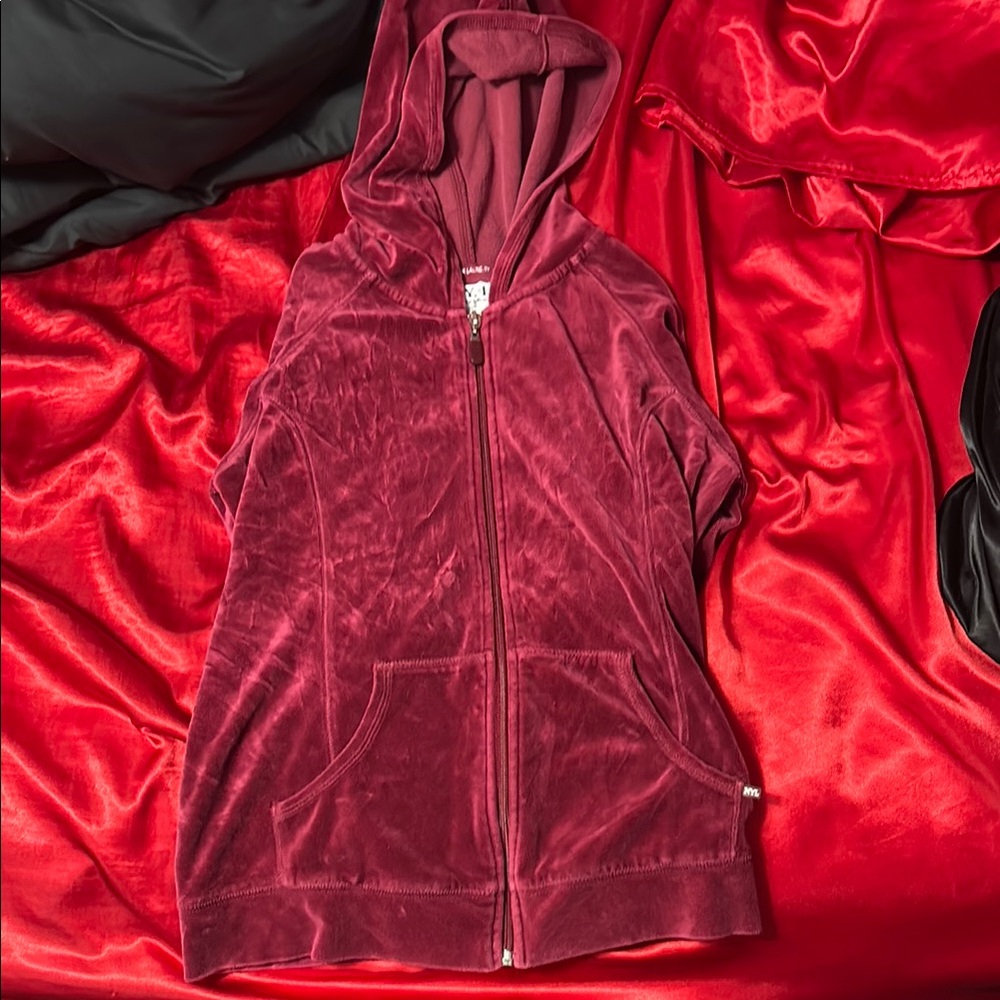 New York Laundry Maroon Hoodie